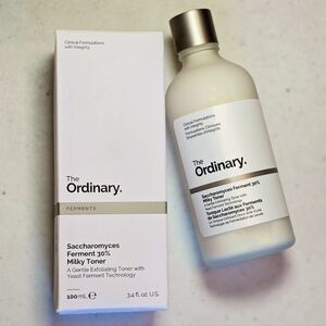 NIB The Ordinary Saccharomyces Ferment 30% Milky Toner 100ml / 34 fl oz